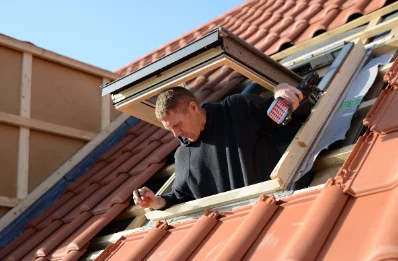 Pose de fenêtres de toit Velux à Iron